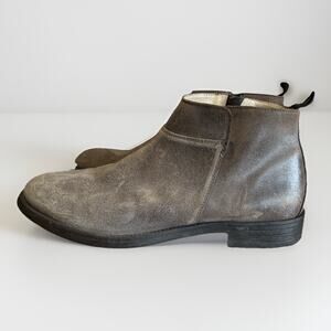 SOLDINI Men's Made In Italy Leather Chelsea Boots Size US10.5/11 EU44